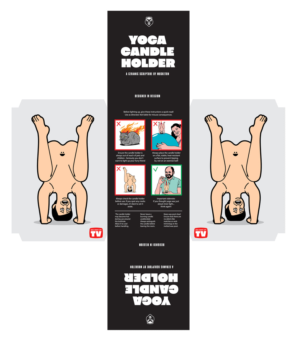 Yoga Candleholder