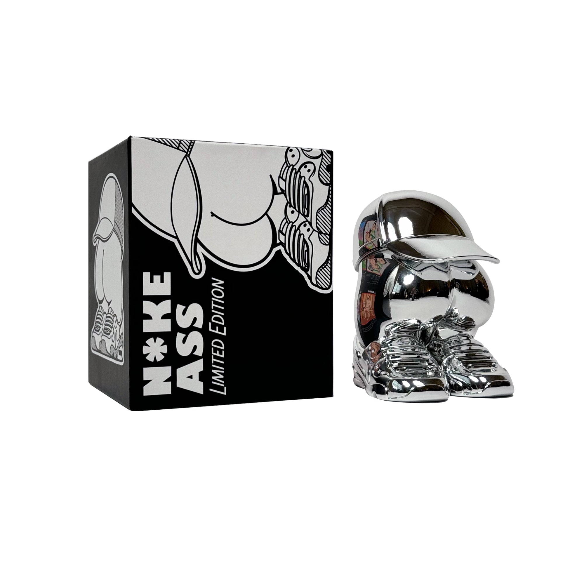 N*ke Ass Silver